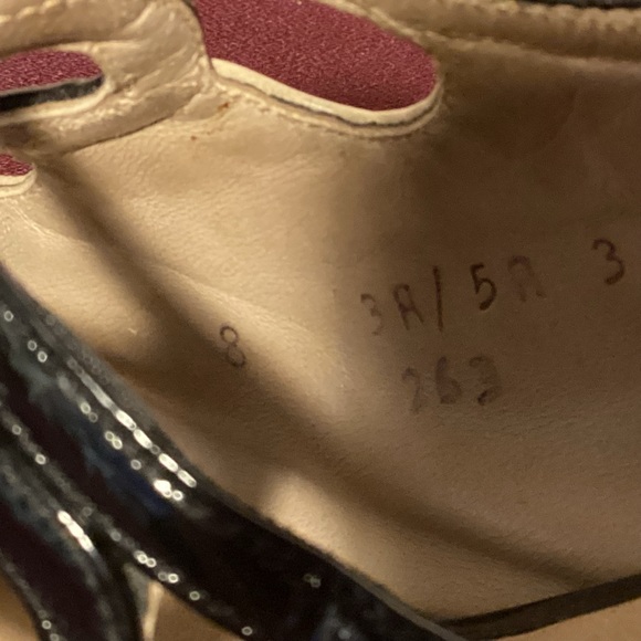 Vintage Gabrielle Collection block heel womens heels size 8 AAA - Picture 7 of 10